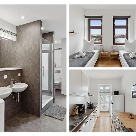 Big Apartments, Big Bathrooms, Single Beds, Perfect For Groups Daire Leipzig