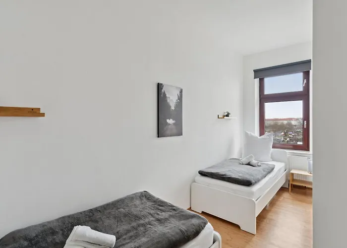 Big Apartments, Big Bathrooms, Single Beds, Perfect For Groups Appartement Leipzig